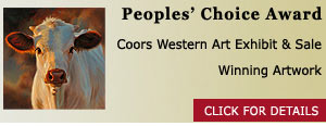 Coors Western Art Exhibit & Sale Peoples' Choice Winner